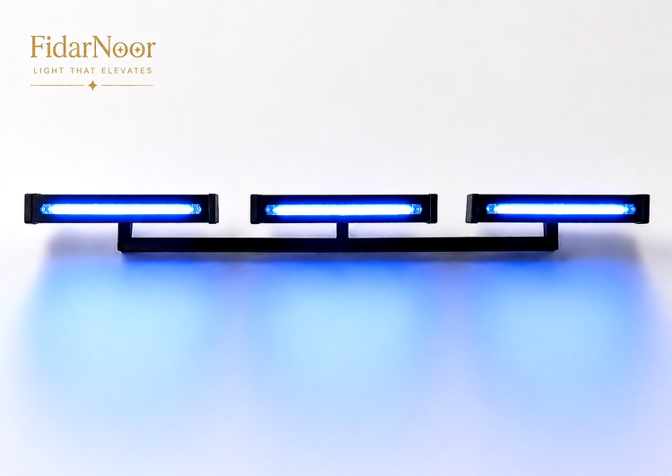براکت ۱۰۰ وات آبی _ LED _ پایه دار